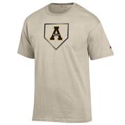  App State Champion Baseball Plate Logo Tee