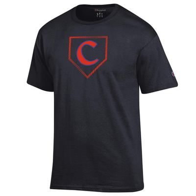 Clemson Champion Baseball Plate Logo Tee