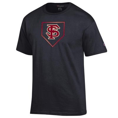 Florida State Champion Baseball Plate Logo Tee