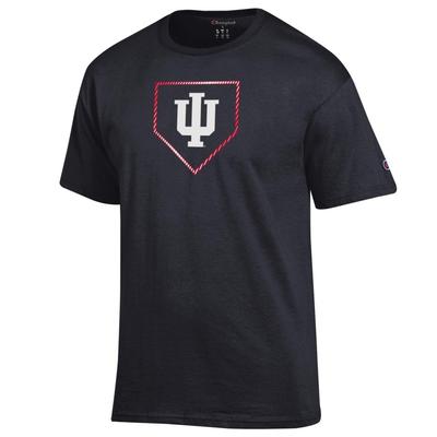 Indiana Champion Baseball Plate Logo Tee