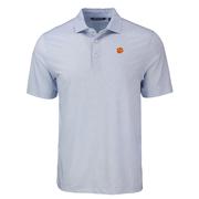  Clemson Cutter & Buck Pike Eco Diamond Dot Polo