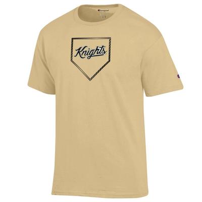 UCF Champion Baseball Plate Logo Tee