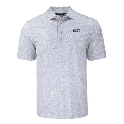 UCF Cutter & Buck Vault Citronauts Pike Eco Flora Print Polo