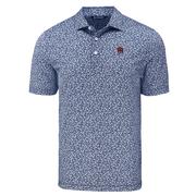  Auburn Cutter & Buck Vault Cartoon Pike Eco Flora Print Polo