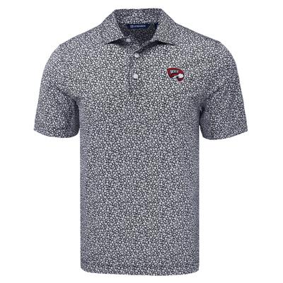 Western Kentucky Cutter & Buck Vault State Pike Eco Flora Print Polo