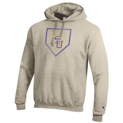 LSU Champion Baseball Plate Logo Hoodie