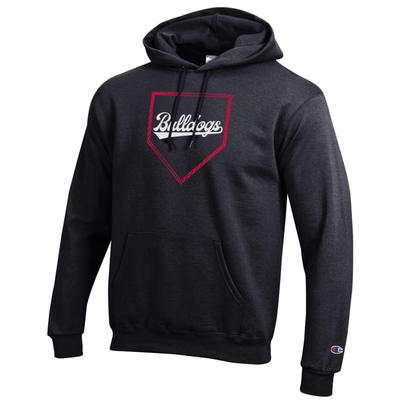 Georgia Champion Baseball Plate Logo Hoodie