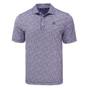  Lsu Cutter & Buck Vault Sailor Pike Eco Flora Print Polo