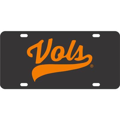 Tennessee Vols Script License Plate