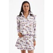  Lsu Smith & Quinn Tailgate Toile Print Molly Skort