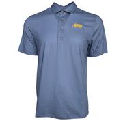  Lsu Cutter & Buck Silhouette Pike Eco Shadow Check Print Polo