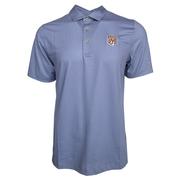  Lsu Cutter & Buck Vault Sailor Pike Eco Shadow Check Print Polo