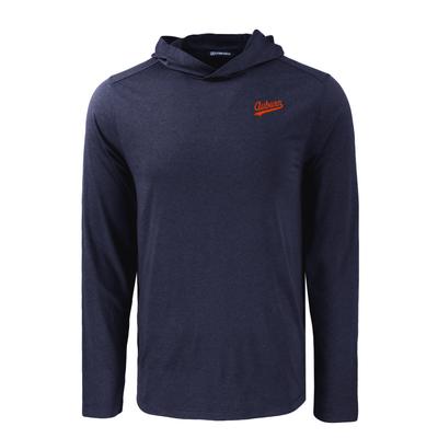 Auburn Cutter & Buck Vault Script Coastline Epic Comfort Hooded Shirt