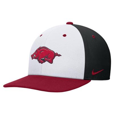 Arkansas Nike Dri-Fit Pro Structured Square Bill Cap