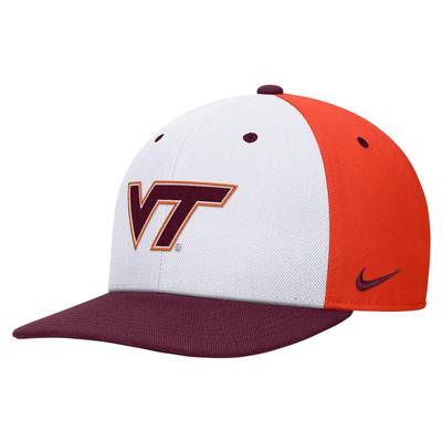 Virginia Tech Nike Dri-Fit Pro Structured Square Bill Cap