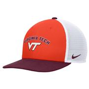  Virginia Tech Nike Mesh Square Bill Cap