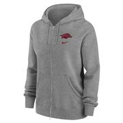  Arkansas Nike Women's Phoenix Fleece Full Zip Hoodie