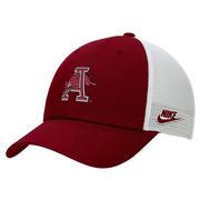  Arkansas Nike Club Unstructured Mesh Trucker Cap