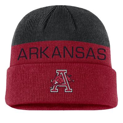 Arkansas Nike Terra Standard Cuff Beanie