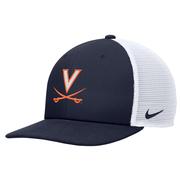  Virginia Nike Flat Bill Mesh Trucker Cap