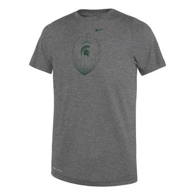 Michigan State Nike Kids Legend Football Tee