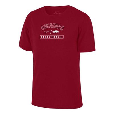 Arkansas Nike YOUTH Dri-Fit Legend Basketball Tee