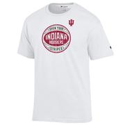  Indiana Basketball Official 2025 Stripe Out Champion Tee