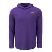  Lsu Cutter & Buck Silhouette Coastline Epic Hooded Shirt