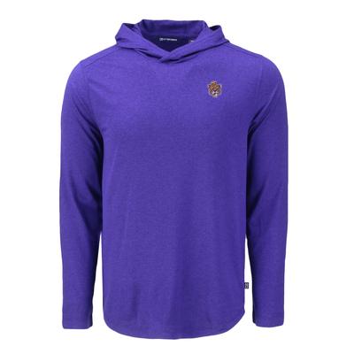 LSU Cutter & Buck Vault Sailor Coastline Epic Hooded Shirt