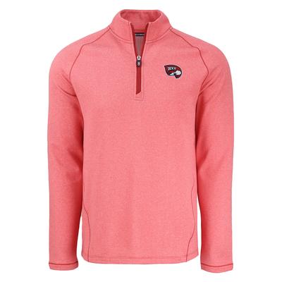 Western Kentucky Cutter & Buck Vault State Peshastin Eco Fleece 1/2 Zip Pullover