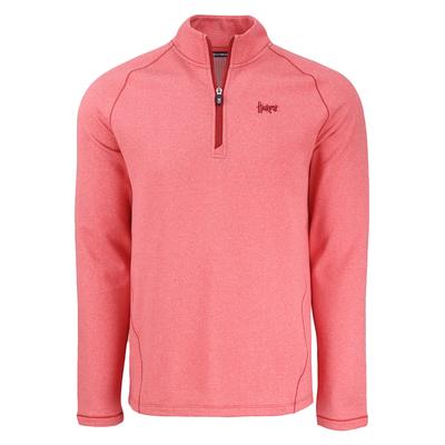 Nebraska Cutter & Buck Script Peshastin Eco Fleece 1/2 Zip Pullover