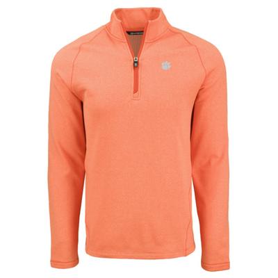 Clemson Cutter & Buck Peshastin Eco Fleece 1/2 Zip Pullover