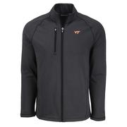  Virginia Tech Cutter & Buck Peshastin Eco Fleece Full Zip Jacket