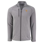  West Virginia Cutter & Buck Peshastin Eco Fleece Full Zip Jacket