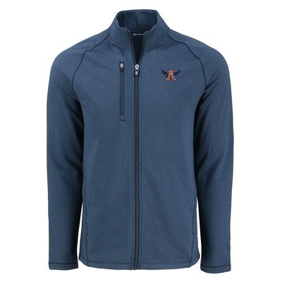 Auburn Cutter & Buck Vault Eagle Peshastin Eco Fleece Full Zip Jacket