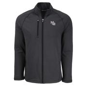  Mississippi State Cutter & Buck Vault Interlock Peshastin Eco Fleece Full Zip Jacket