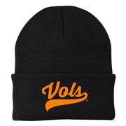  Tennessee Vols Script Black Beanie