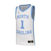  Unc Jordan Brand Youth Retro Basketball # 1 Jersey