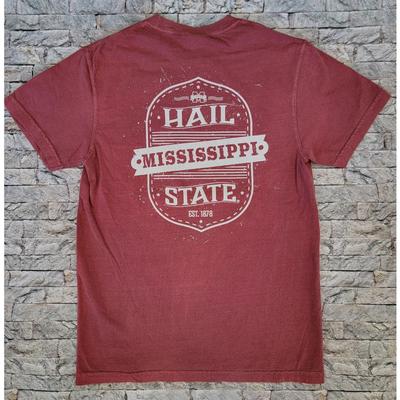 Mississippi State Label Comfort Colors Tee