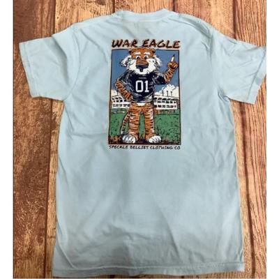 Auburn Watercolor Aubie Comfort Colors Tee