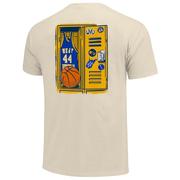  West Virginia Jerry West Stickered Up Locker Comfort Colors Tee