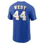  West Virginia Nike Jerry West Jersey Tee