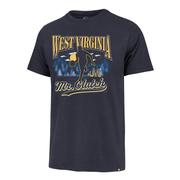  West Virginia 47 Brand Jerry West Mr.Clutch Franklin Tee