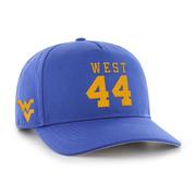  West Virginia 47 Brand Jerry West Hitch Snapback Cap