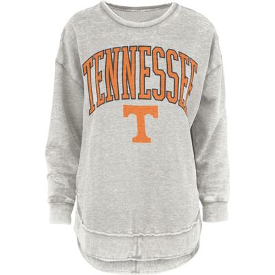 Tennessee Pressbox Nelson Melange Poncho Crew