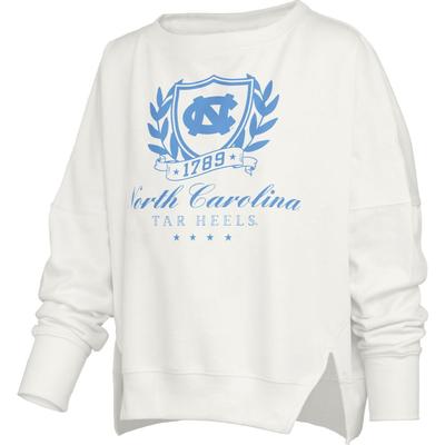 UNC Pressbox Field Day Embroidered Oversized Crew