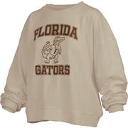  Florida Pressbox Hi- Lo Tonal Print Janise Crew