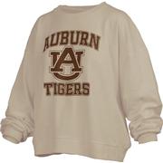  Auburn Pressbox Hi- Lo Tonal Print Janise Crew