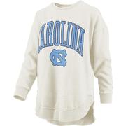  Unc Pressbox Nelson Melange Poncho Crew