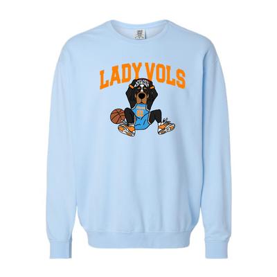 Tennessee Lady Vols Dunking Smokey Comfort Colors Crew